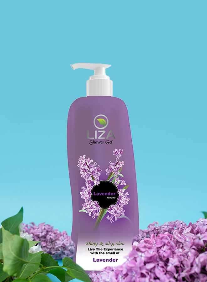 Liza Lavender Shower Gel – Relaxing Moisturizing Body Wash for Soft & Refreshed Skin