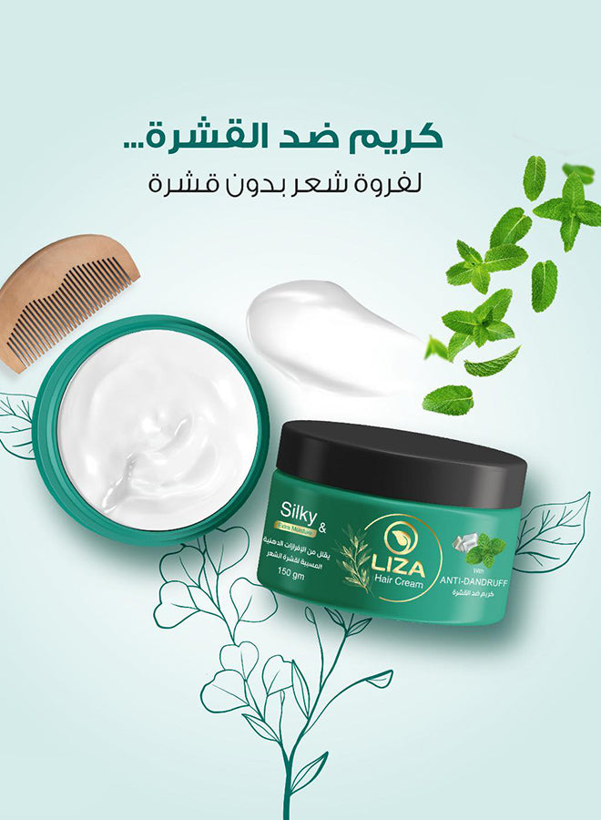 Liza Hair Cream With Anti Dandruff 150 Gm