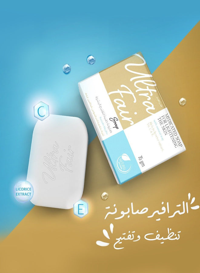 الترافير صابونة تفتيح 75 جم 