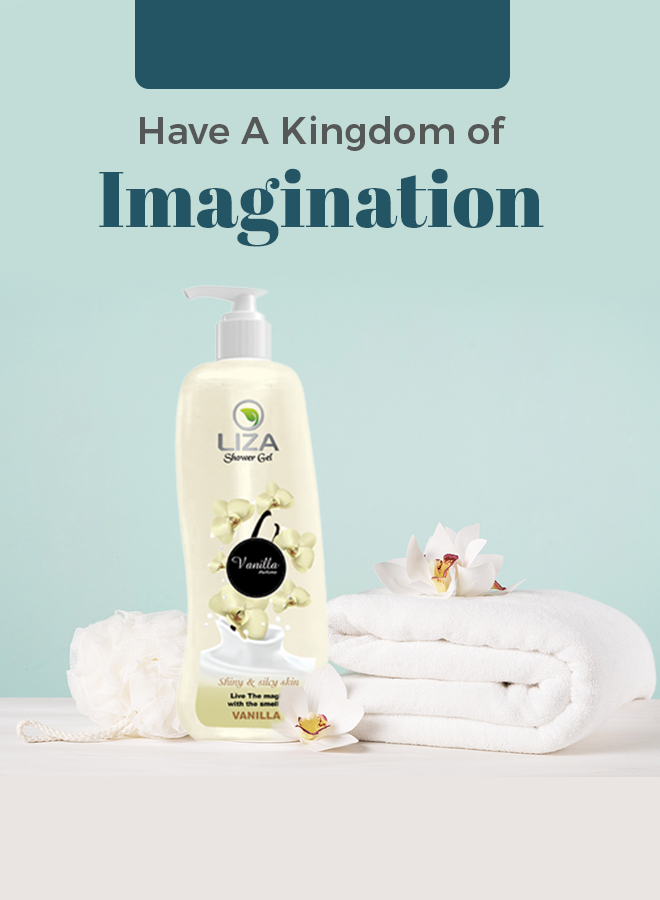 Liza Vanilla Shower Gel – Moisturizing Body Wash for Soft, Smooth & Relaxed Skin