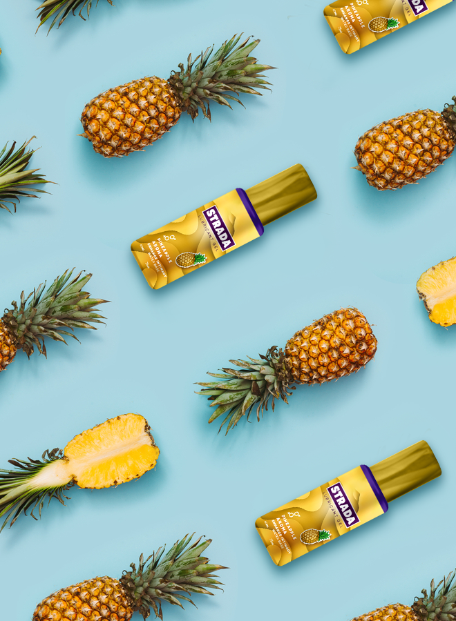 Strada Pineapple-Flavored Intimate Lubricant