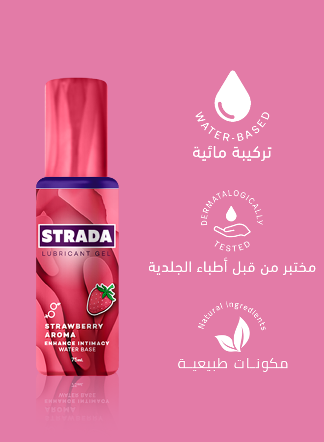 Strada Strawberry Lubricant Gel