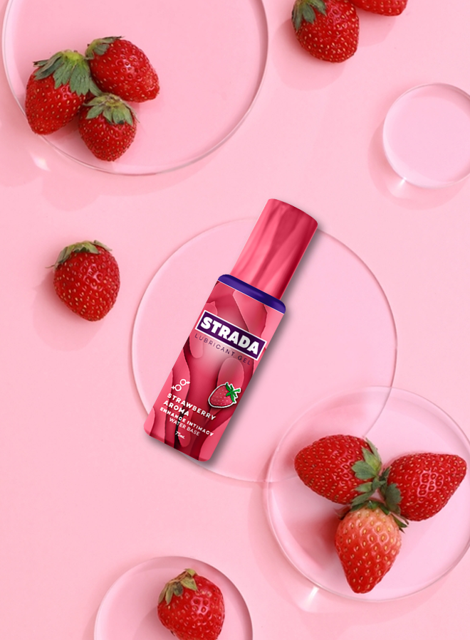 Strada Strawberry Lubricant Gel